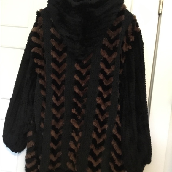 Knit Jacket with Hood - Picture 3 of 7